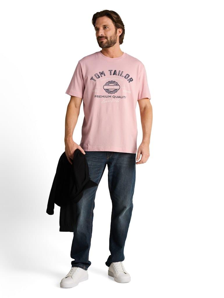 T-Shirt mit Logo-Print