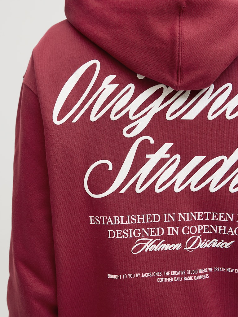 JORNORREBRO TYPO BACK SWEAT HOOD SN