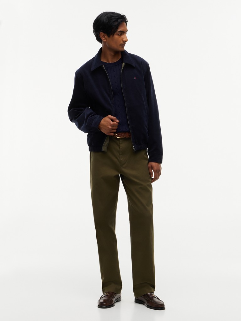 CLASSIC COTTON CABLE CREW NECK