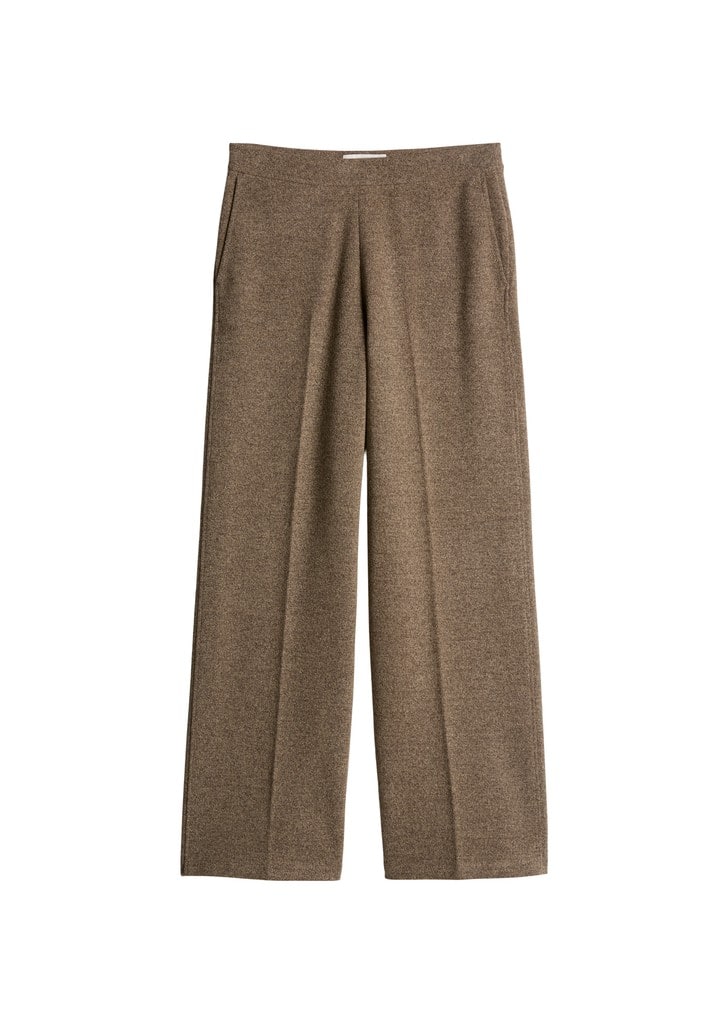 Tweed-Jerseyhose relaxed