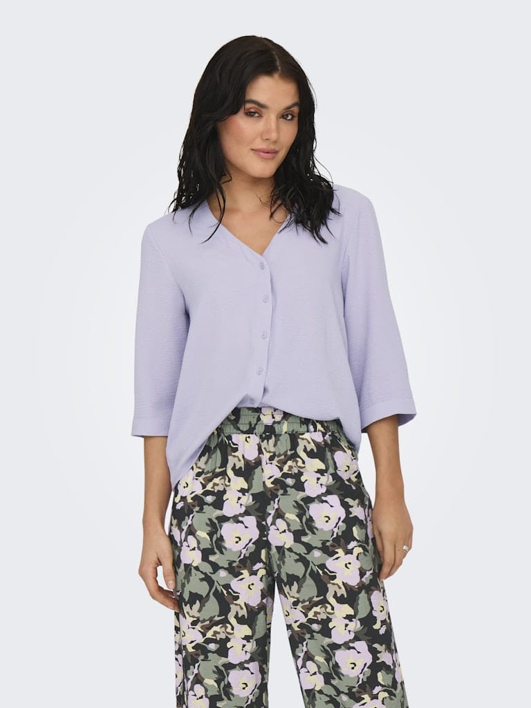 JDYLION LIFE CAPOTE 3/4 SHIRT WVN NOOS