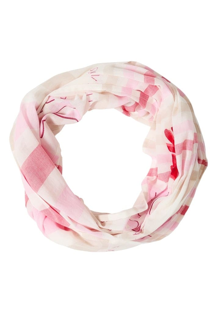 Loop-Schal mit Streifenmuster