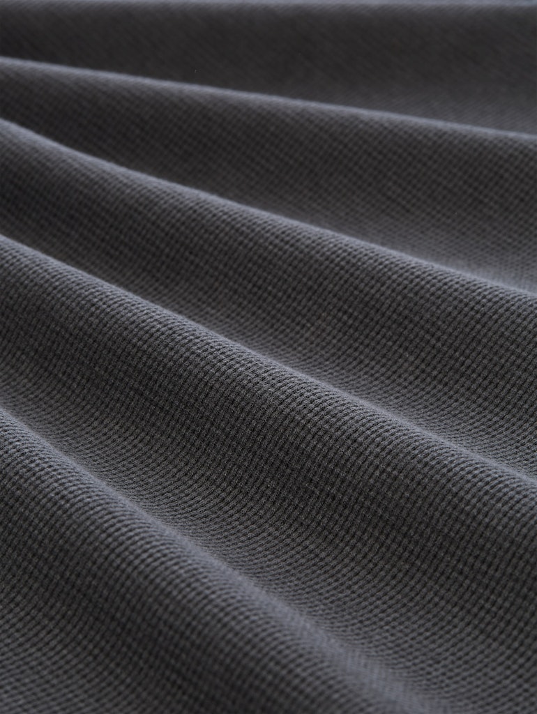 T-Shirt mit Waffelstruktur