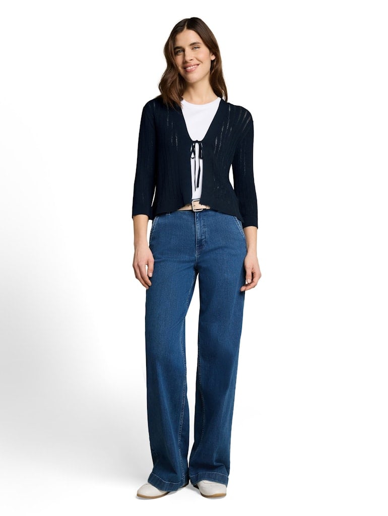 Cardigan mit Schleifendetail