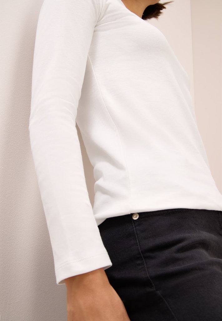 Basic Langarmshirt