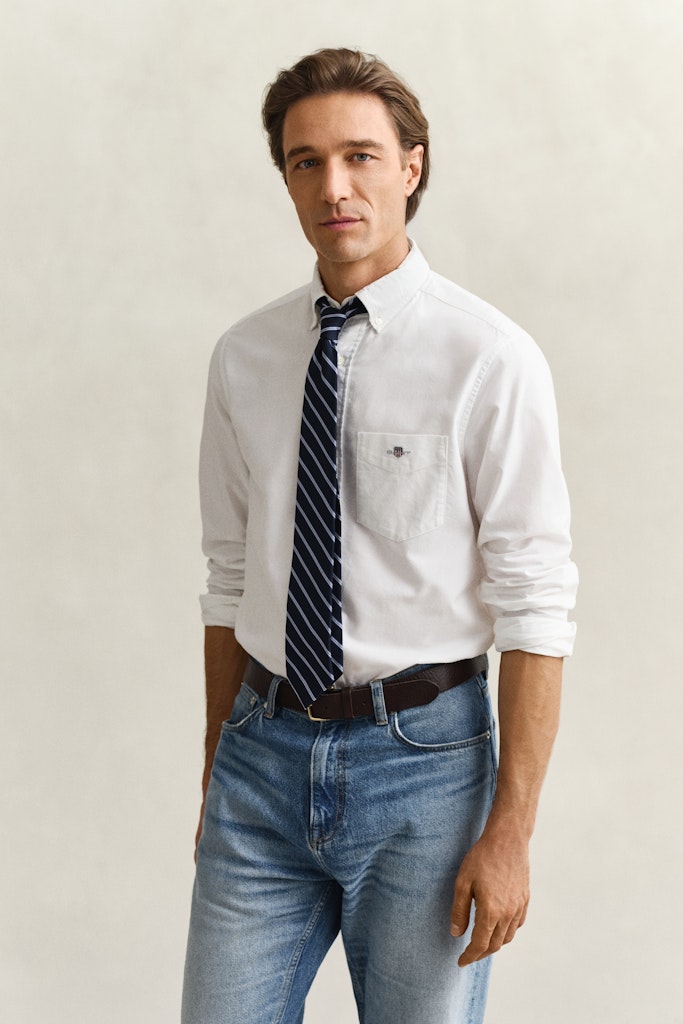 Regular Fit Classic Oxford-Hemd