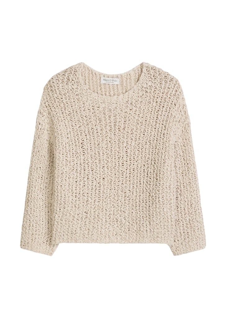 Pullover loose cropped