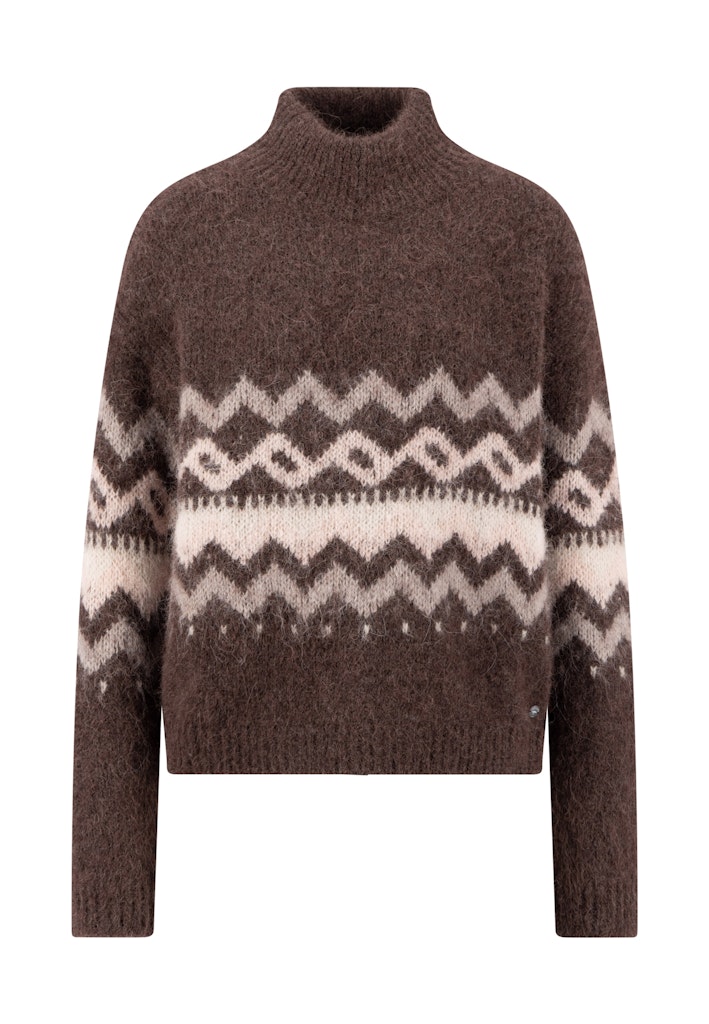 PULLOVER NORWAY HAIRY YARN *RWS