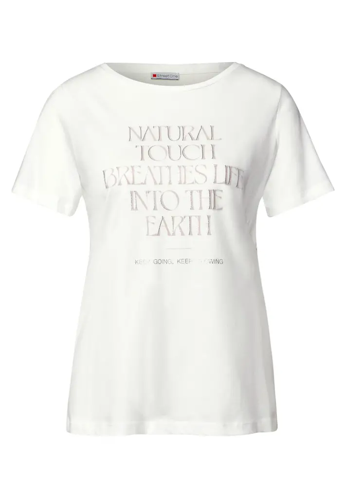 Shirt mit Wording Artwork