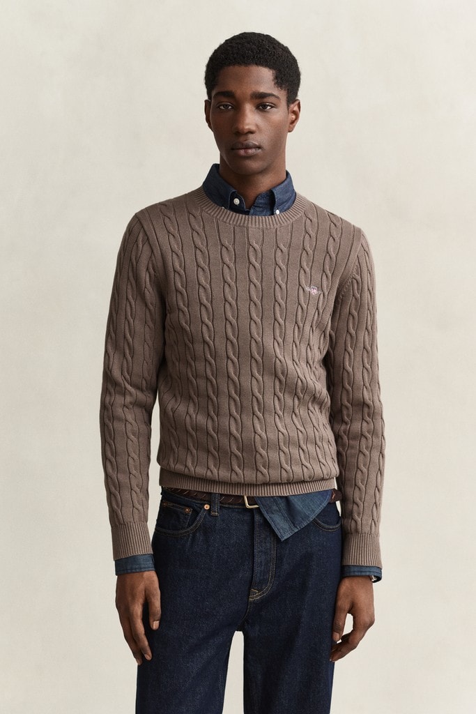 Classic Zopfstrickpullover