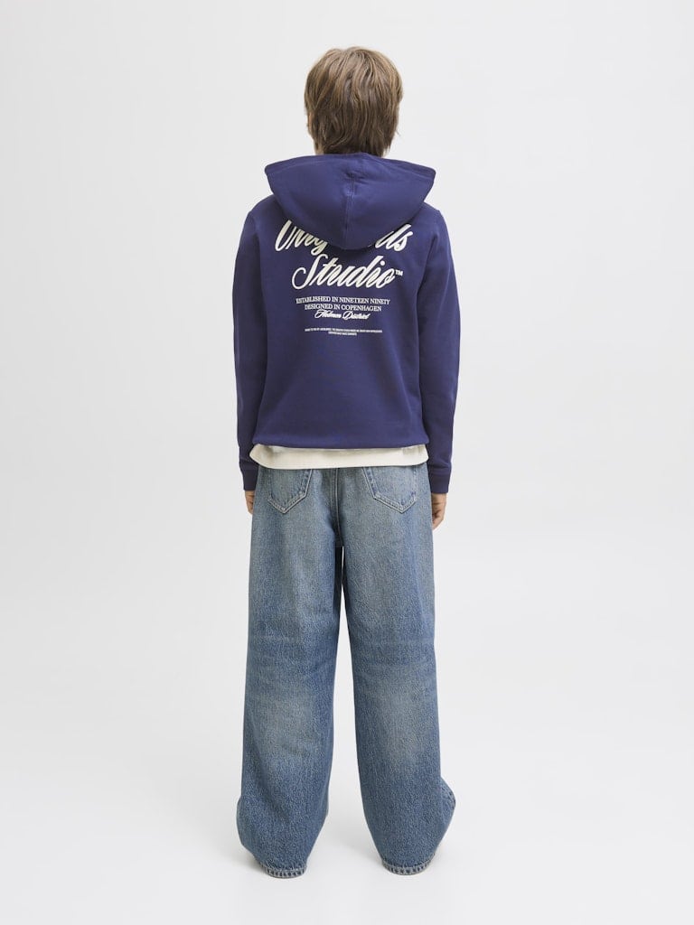 JORNORREBRO TYPO BACK SWEAT HOOD SN JNR