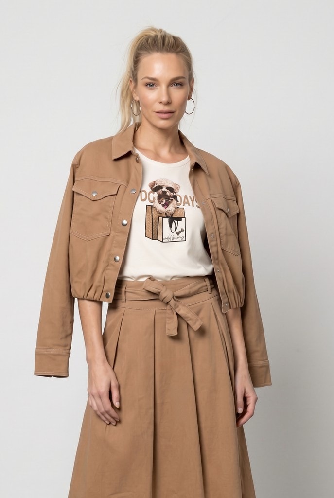 Verkürzte Jacke