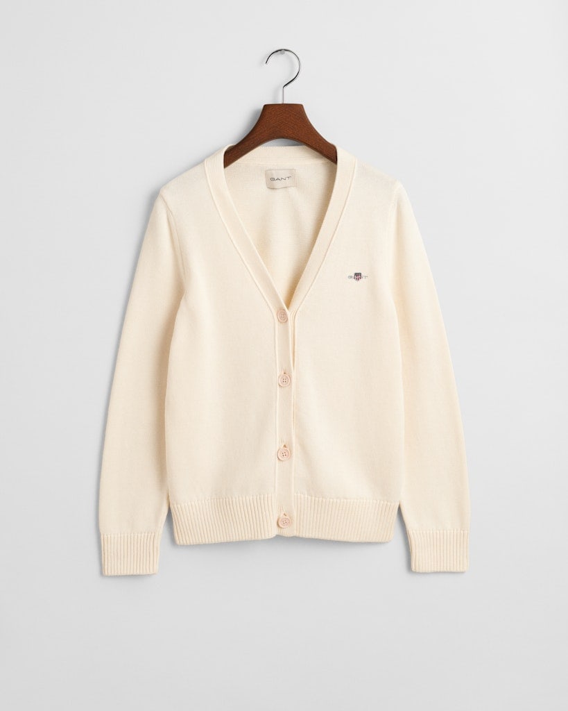 Classic Strickjacke aus Baumwolle