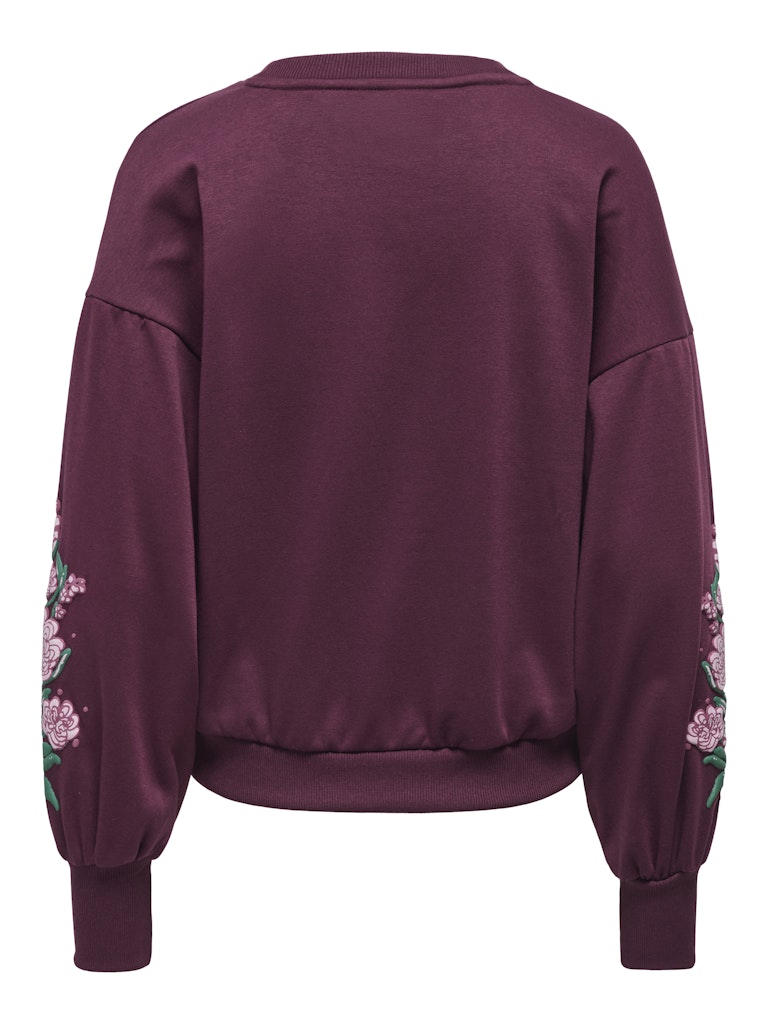 ONLBROOKE L/S O-NECK FLOWER SWT NOOS