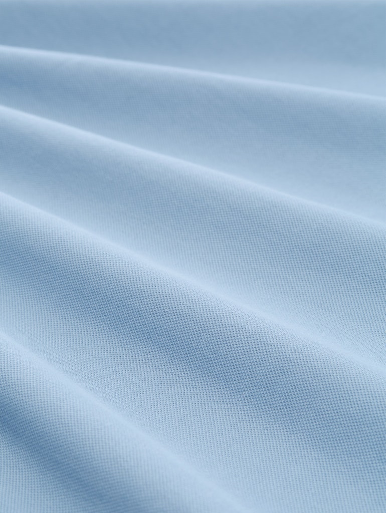 Piqué Poloshirt mit Logo-Print