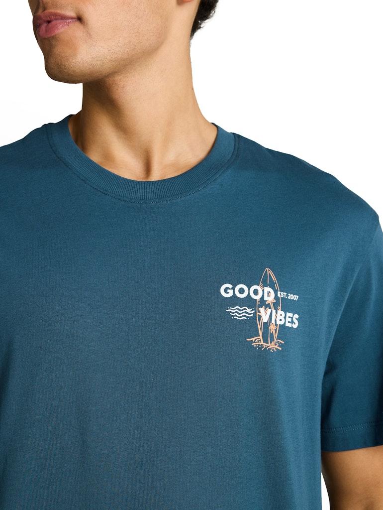 Relaxed Fit T-Shirt mit Rückenprint