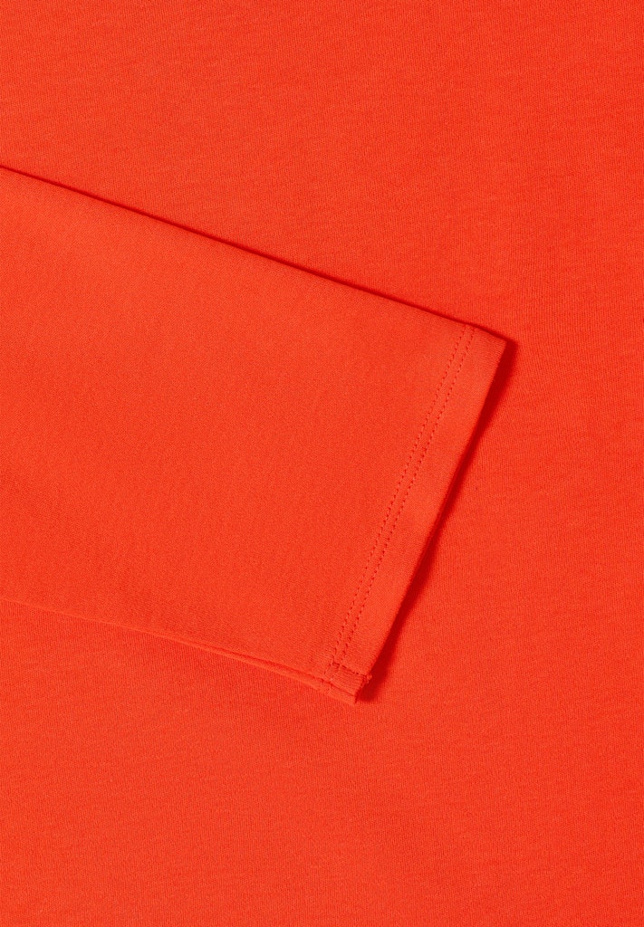 Basic Shirt in Unifarbe