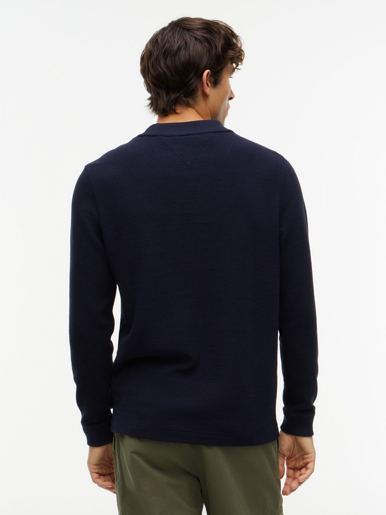 TEXTURED LS TEE