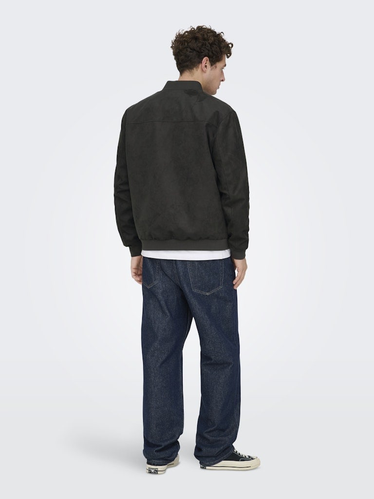ONSLUCAS FAKE SUEDE BOMBER OTW NOOS