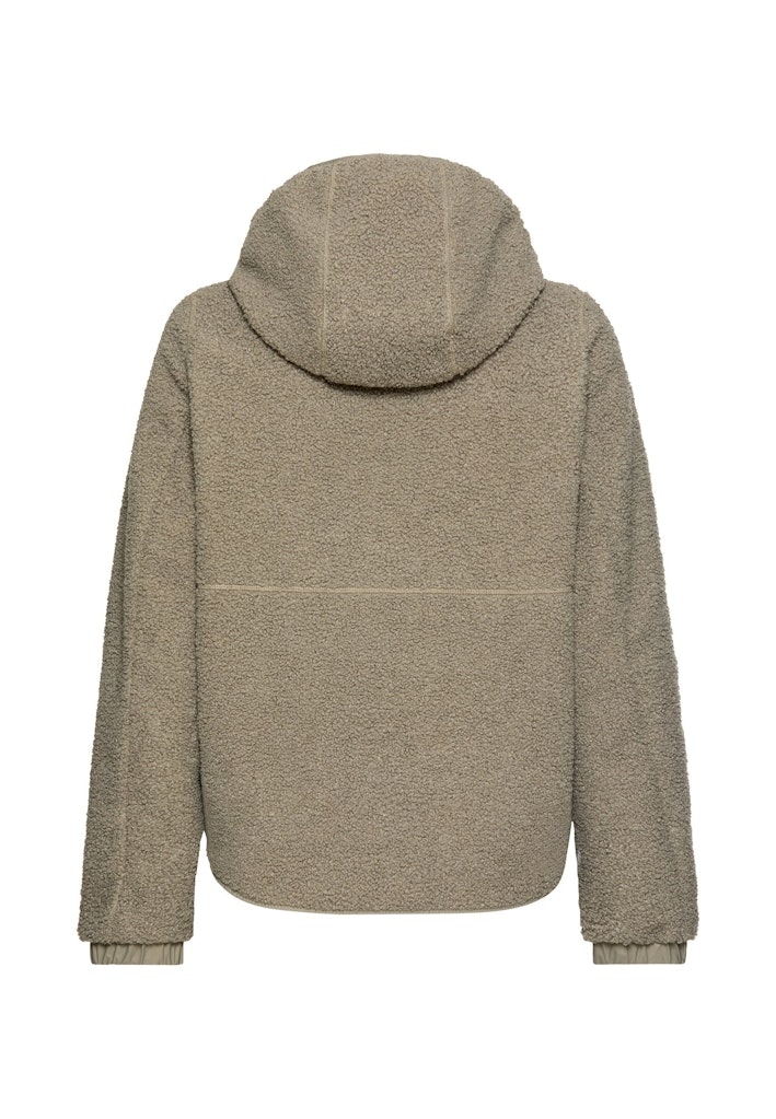 Polar-Fleecejacke mit fester Kapuze