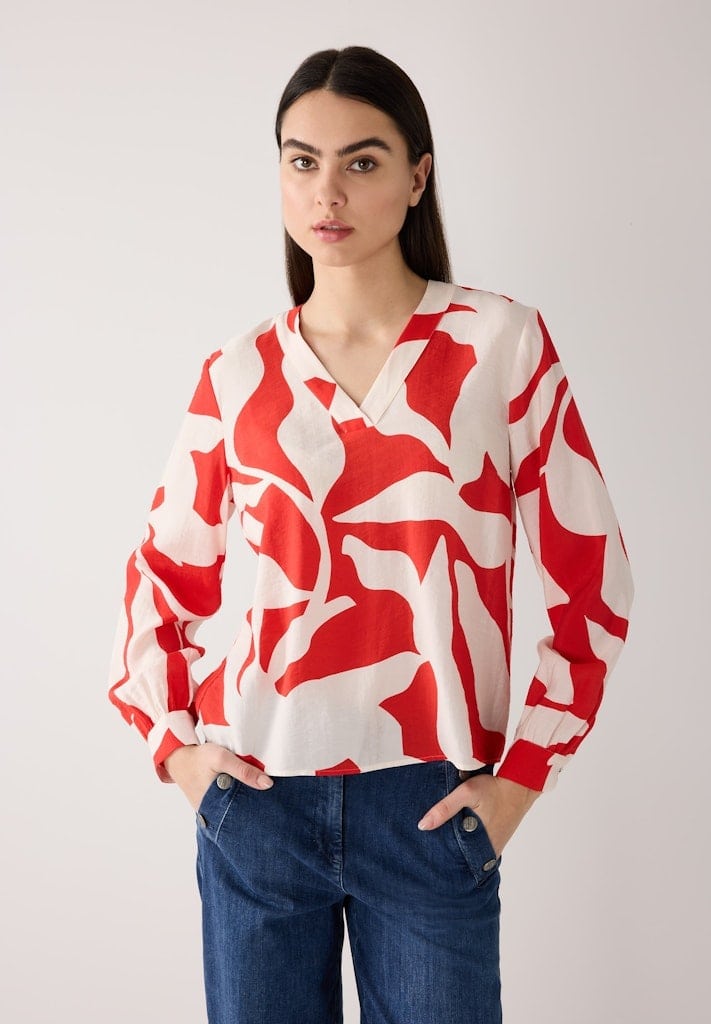 Printbluse