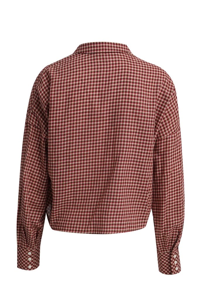 Small Check Blouse Letters