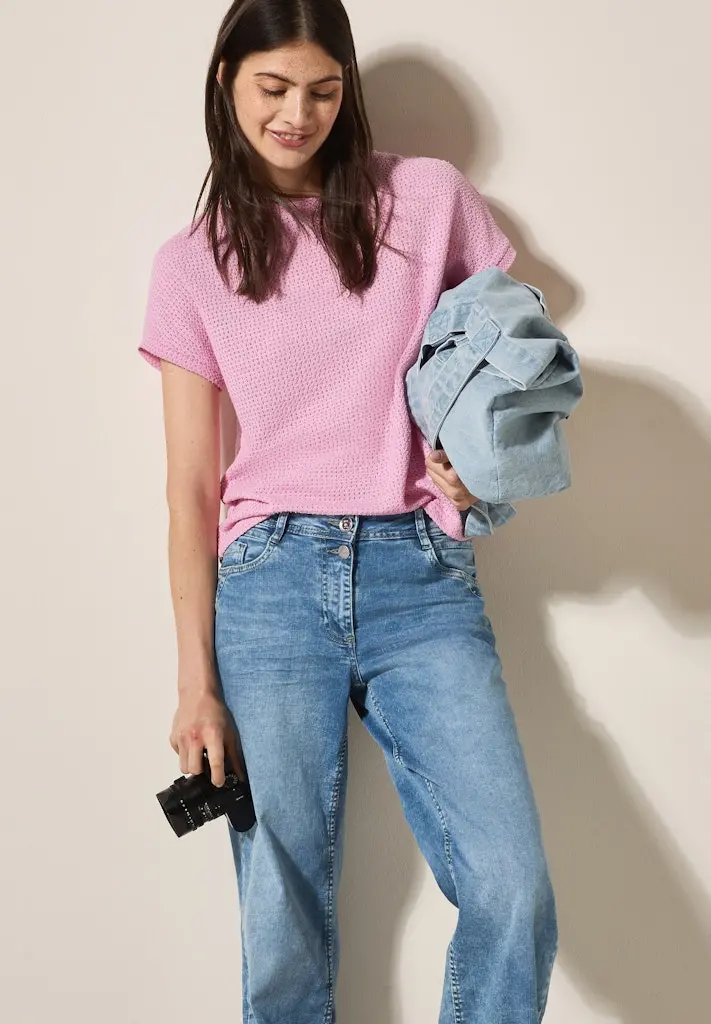 Struktur-T-Shirt