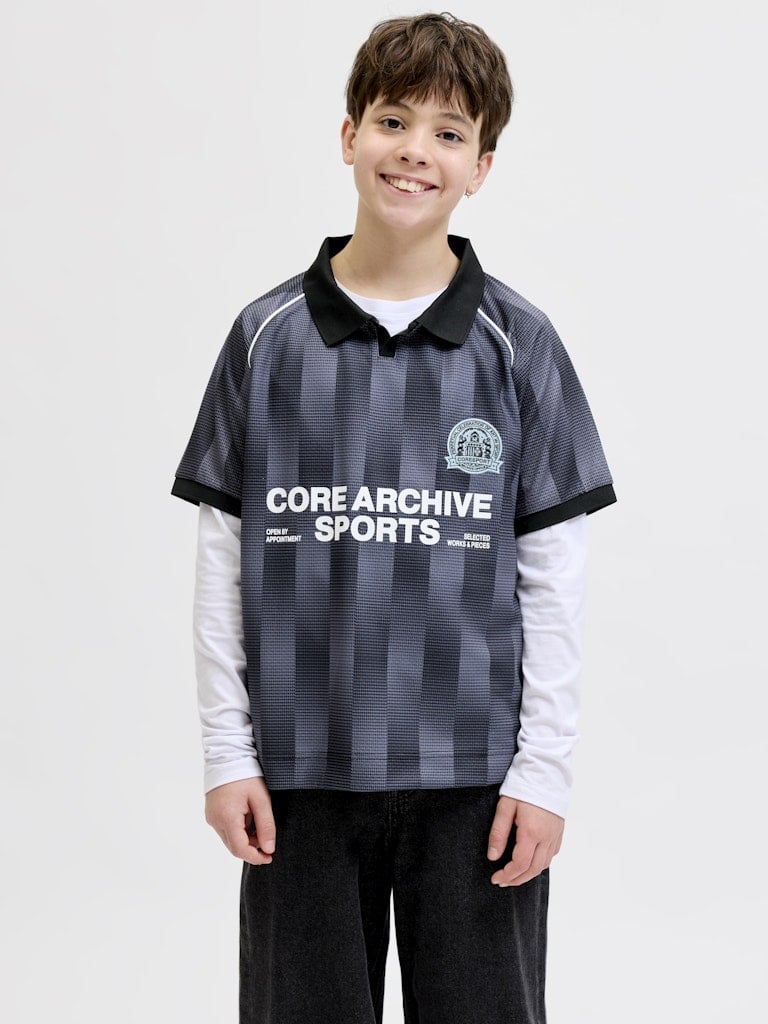 JCOBREEZE FOOTBALL AOP MESH TEE SS JNR