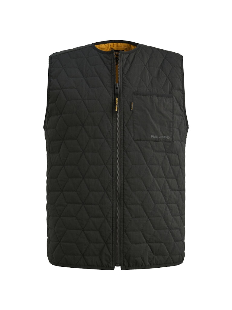 padded nylon bodywarmer