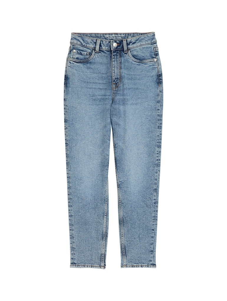 TTLINLEY MOM High Waist Ankle Jeans