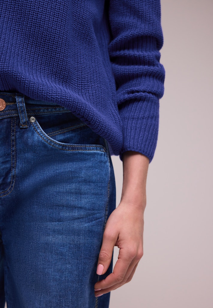 Pullover in Unifarbe