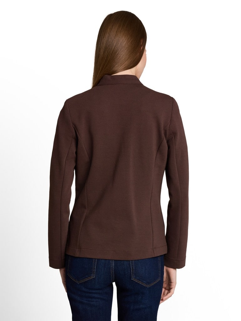 Slim Fit Blazer mit Ottoman Struktur