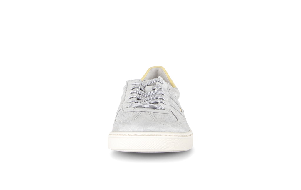 Sneaker low Rauleder grau