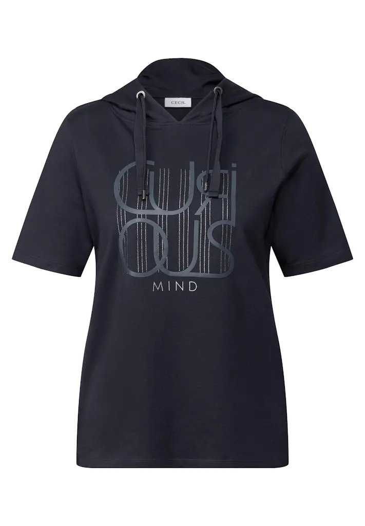 Kapuzenshirt mit Wording