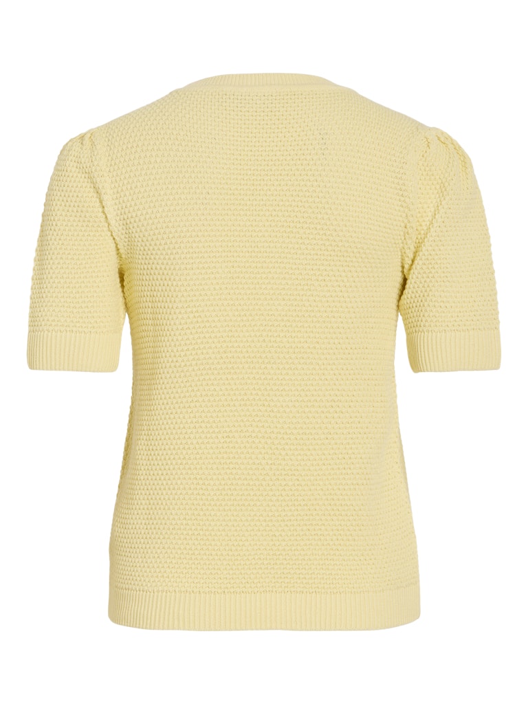 VIDALO O-NECK S/S KNIT TOP - NOOS