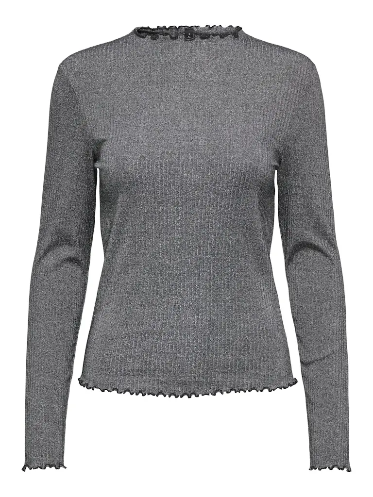 ONLEMMA LS GLITTER TOP JRS NOOS