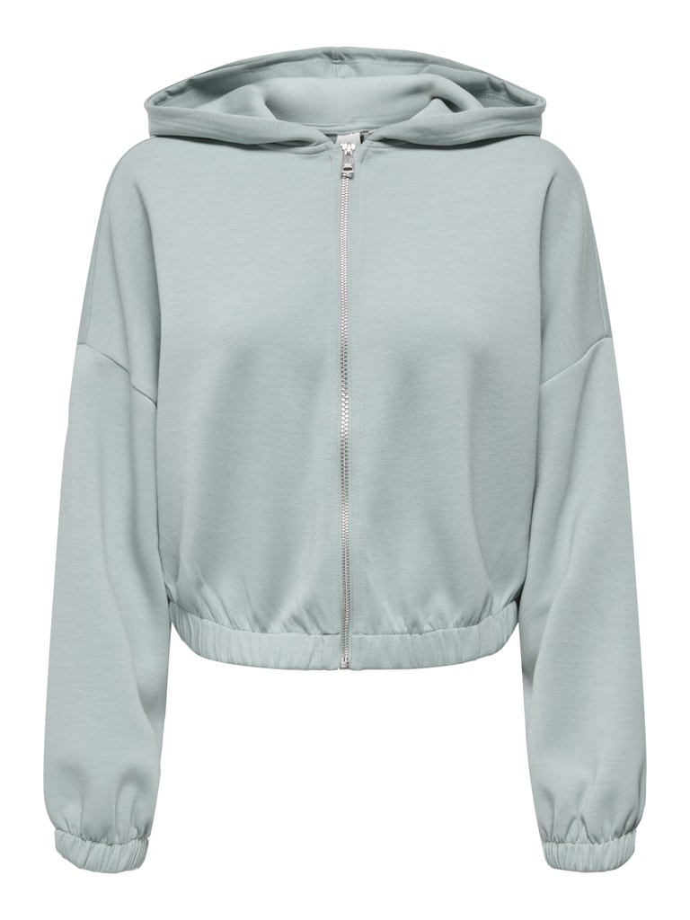 ONLSCARLETT L/S ZIP HOOD SWT NOOS