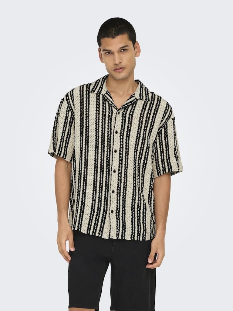 ONSDANI CROCHET SS SHIRT NOOS