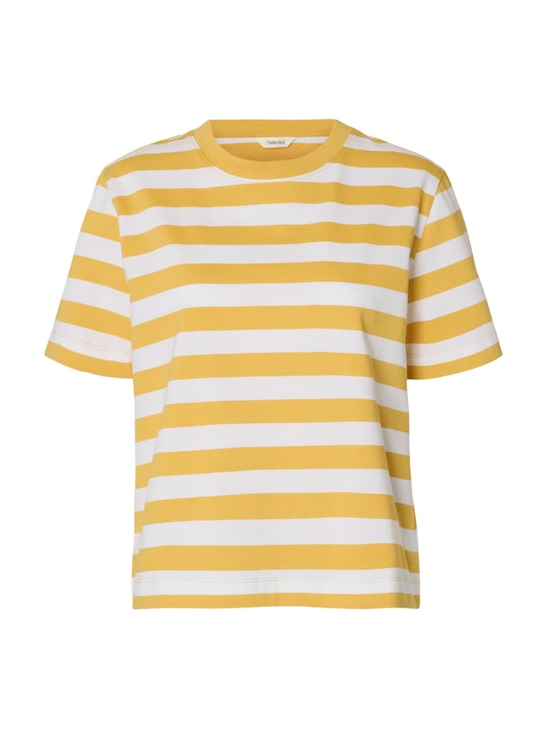 SLWESSENTIAL SS STRIPED BOXY TEE NOOS