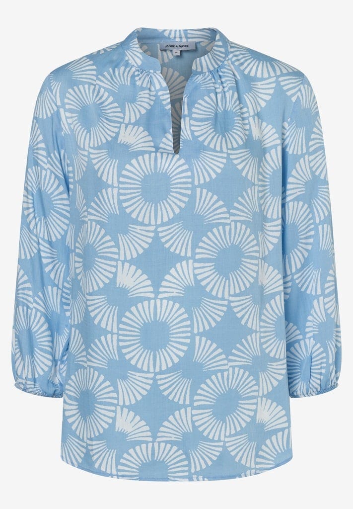 Viskosebluse mit Print
