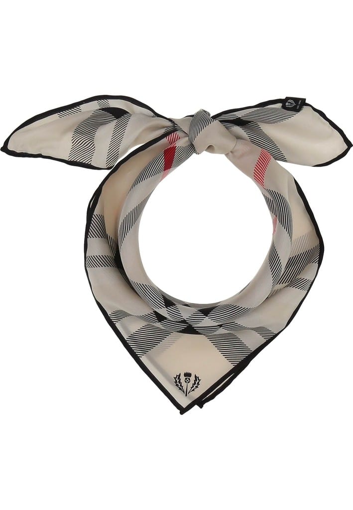 Nickituch Nickituch mit FRAAS Plaid Karo aus reiner Seide