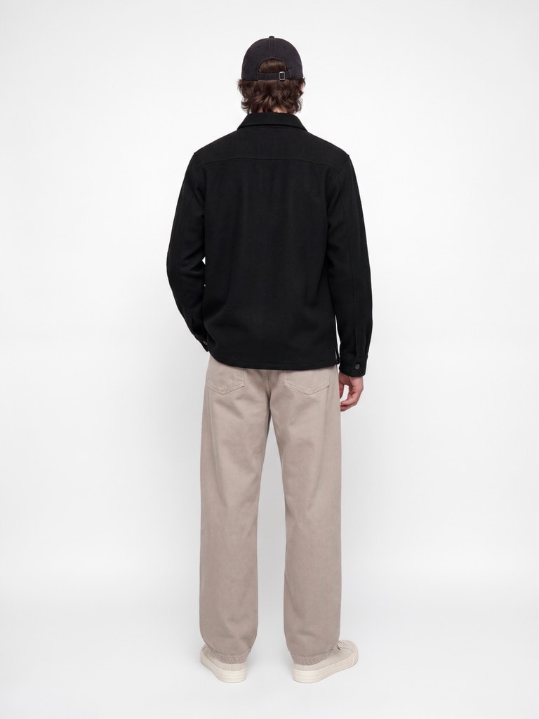 JJEREGENT STRUCTURE OVERSHIRT LS SN