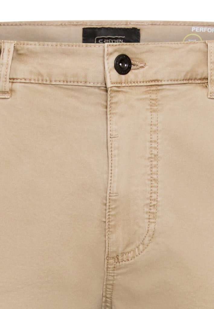Chinohose mit elastischem Bund