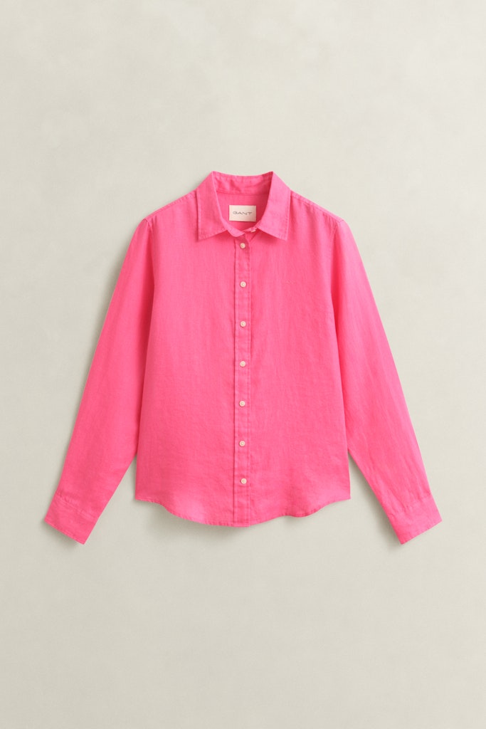 Regular Fit Leinen Bluse