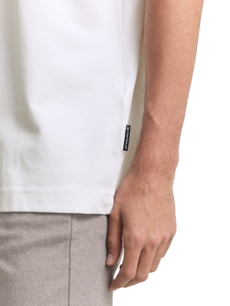 Piqué T-Shirt mit Stretch