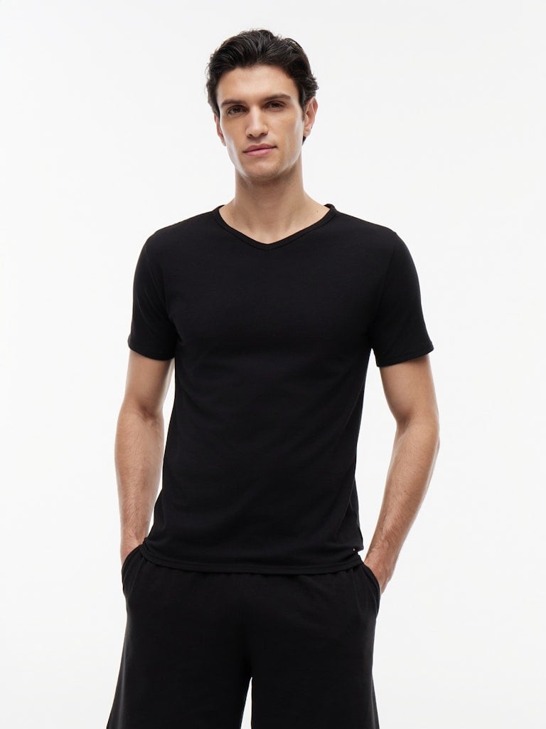 STRETCH VN TEE SS 3PACK