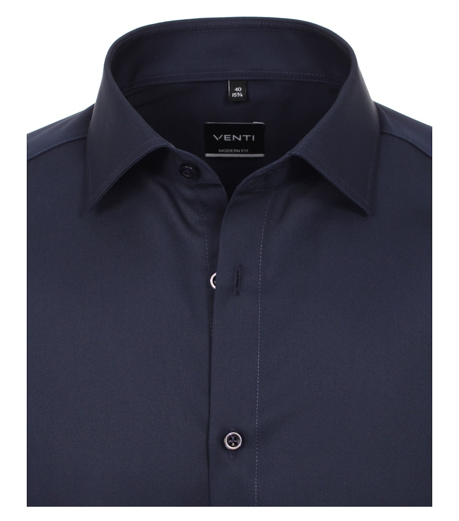 Twill Hemd uni 001880