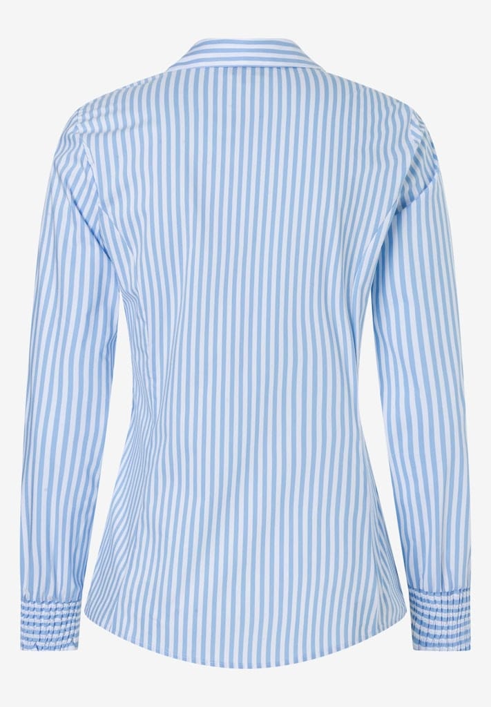 gestreifte Hemdbluse