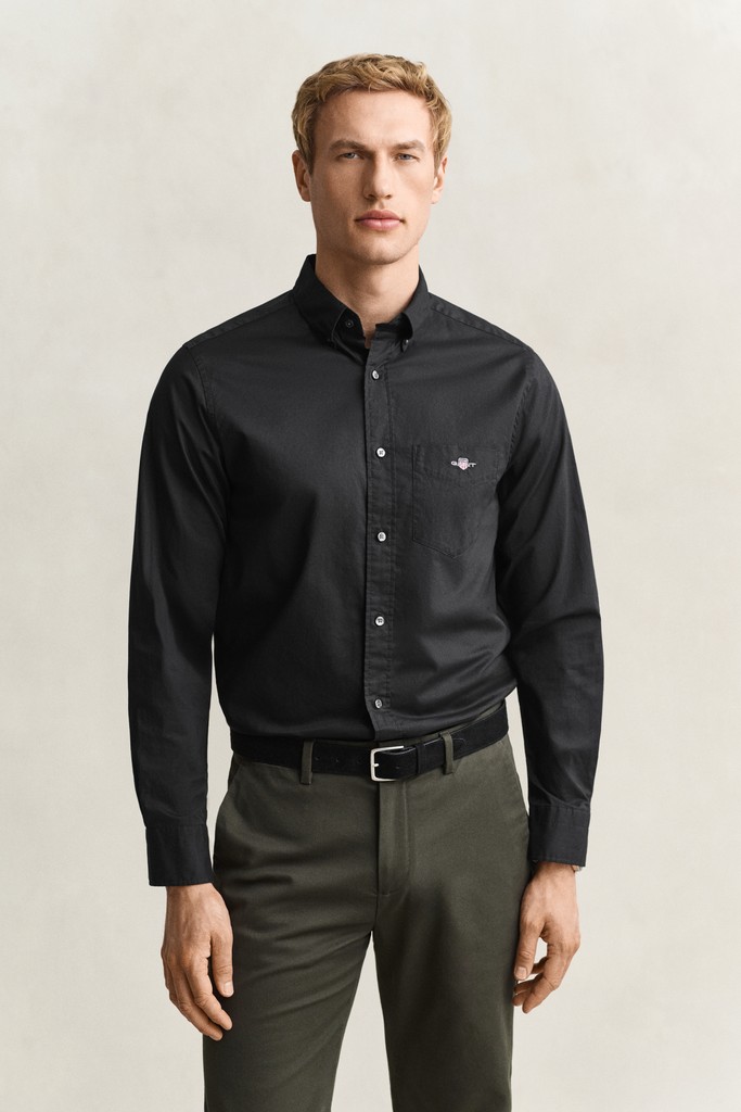 Classic Regular Fit Popeline Hemd