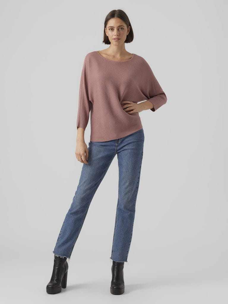 VMNORA 3/4 BOATNECK BLOUSE NOOS